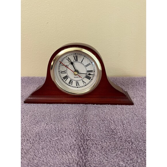 International Silver Co Small Mantle Clock - Picture 1 of 3